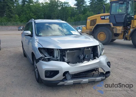 2018 Nissan Pathfinder S from USA, damaged, VIN 5N1DR2MM1JC616205